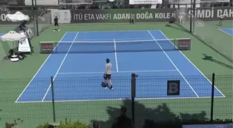 Portakal Çiçeği Büyükler Kış Kupası Türkiye Serisi tenis turnuvası tamamlandı