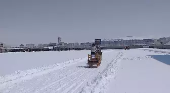 Erzurum'da Atlı Kızak Türkiye Şampiyonası yapıldı