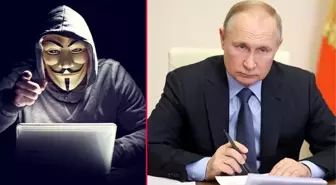 Anonymous, Rusya Merkez Bankası'nı hackledi! Bıraktıkları mesaj Putin'i küplere bindirecek