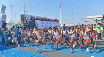 N Kolay 17. İstanbul Yarı Maratonu ödül töreni yapıldı