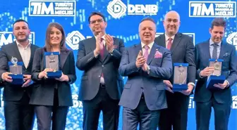 Denizli'de 2021 ihracatının yıldızları törenle ödüllendirildi