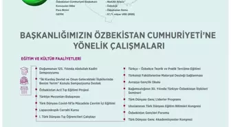 YTB birçok projeyle Özbekistan'da nitelikli insan kaynağının yetişmesini destekledi