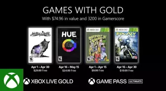 75 dolar değerindeki Xbox Live Gold Nisan 2022 oyunları açıklandı!