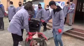 Meslek Lisesi öğrencilerinden örnek proje: Engelli araçlarının bakım ve tamirini ücretsiz yapıyorlar