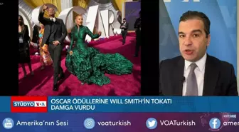 Oscar Törenine Tokat Damgası