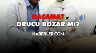 Hacamat orucu bozar mı? DİYANET AÇIKLADI! Oruçluyken hacamat yaptırılır mı? Diyanet hacamat yaptırmak orucu bozar mı fetvası!