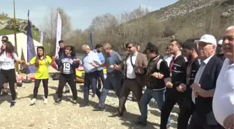 Diyarbakır'da doğa yürüyüşü, kaya tırmanışı ve rafting yarışması düzenlendi (2)