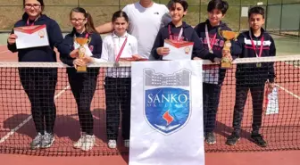 SANKO Okulları öğrencilerinin tenis başarısı