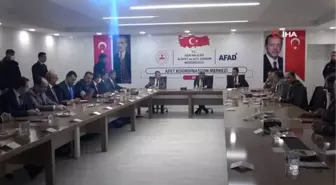 Van'da 'İl Afet ve Acil Durum Koordinasyon Kurul Toplantısı' yapıldı