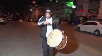 Ankara'da davulcular mesaiye başladı