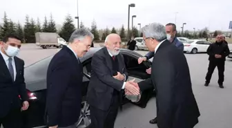 Vali Ayyıldız ile Milletvekili Avcı'dan Eskişehir OSB Başkanı Küpeli'ye ziyaret