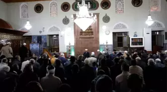 Ayasofya Cami İmam Hatibi Muştuer, İnegöl'de teravih kıldırdı