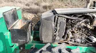 Bilecik'te traktör aküsü ve elektrik direği çalan 2 şüpheli tutuklandı