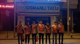 Gençlerden esnafa siftah zarfı