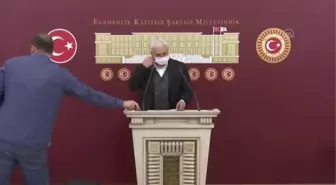 HDP Grup Başkanvekili Oluç, basın toplantısı sırasında rahatsızlandı