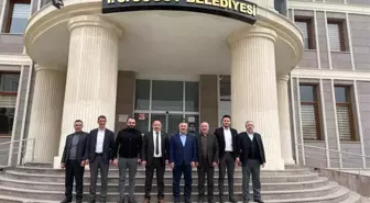 İl Başkanı Yıldırım, Başkan Sever ile bir araya geldi