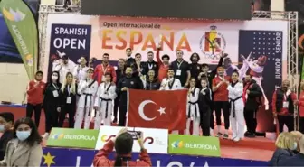 Taekwondo Milli Takımı'ndan İspanya'da 14 madalya