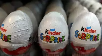 İngiltere'de salmonella nedeniyle Kinder Sürpriz yumurtaları geri çağrıldı