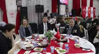 Şehit yakınları ve gaziler iftarda buluştu