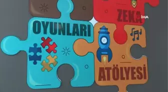 Yunak Kaymakamı Karahan zeka oyunları bahçesinin açılışını gerçekleştirdi