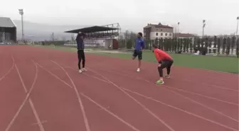 Atletizm Milli Takım Bolu'da güç depoluyor