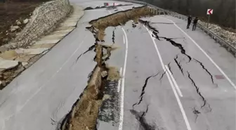 Karadeniz'i İstanbul'a bağlayan yol çöktü