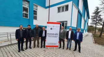 Türkiye Halter Federasyonu yönetiminden 'Huzur Köy'e destek