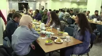 Yabancı uyruklu öğrenciler iftarda buluştu