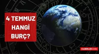 4 Temmuz hangi burçtur? Dört Temmuz burcu ne? Doğum günü 4 Temmuz olanların burcu nedir? 4 Temmuz günü doğanlar hangi burç oluyor?