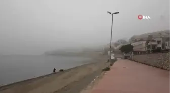 Marmara Denizi kıyılarında sis etkili oldu