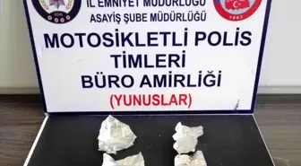 Kütahya'da iki şahsın üzerinde uyuşturucu bulundu