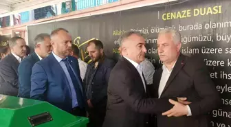 MHP'li başkanın ağabeyi son yolculuğuna uğurlandı