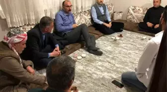 Kaymakam Kurt ve Belediye Başkanı Dündar gazi ailesiyle iftar açtı