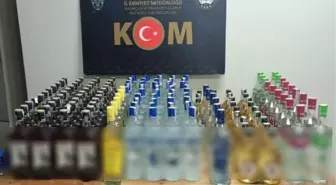 Çanakkale'de kaçak içki operasyonu