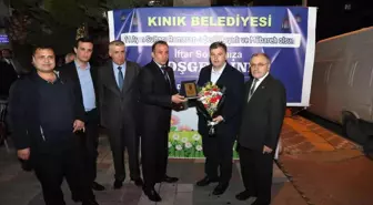 Kınık'ta emniyet mensupları ve ilçe protokolü iftar sofrasında buluştu