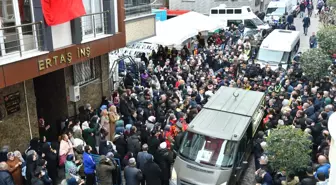 İSTANBUL-ŞEHİT BURAK ŞAHİN SON YOLCULUĞUNA UĞURLANDI