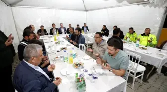 Başkan Taban polis memurlarıyla iftar sofrasında buluştu