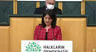 Buldan, HDP TBMM Grup Toplantısı'nda konuştu