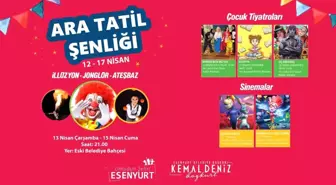 Esenyurtlu çocuklar tatil şenliği ile stres atıyor