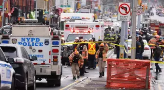 New York'ta Brooklyn bölgesinde metroda silahlı saldırı