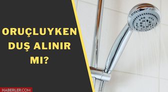 Oruçluyken duş alınır mı? Oruçluyken duş almak orucu bozar mı?
