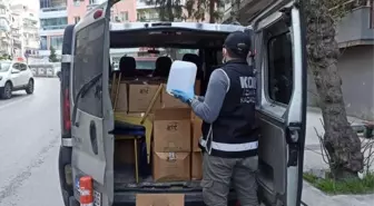 İzmir'de 9 bin 120 litre sahte etil alkol ele geçirildi