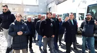 Başkan Demir, Kars Garajını gezdi