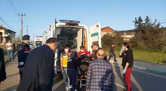 Karşı şeride geçen otomobil işçi servisine ok gibi saplandı: 2'si ağır 6 yaralı