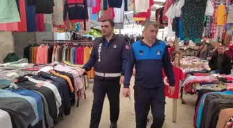 Kırıkhan'da semt pazarlarında denetimler sürüyor