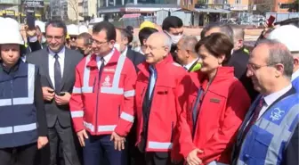 KILIÇDAROĞLU: İSTANBULLARA HİZMET ETMENİN GÜZELLİĞİNİ HEP BERABER YAŞIYORUZ