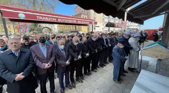 KTÜ Rektörü Prof. Dr. Çuvalcı'nın babasının cenazesi toprağa verildi