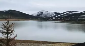 Kurumaya yüz tutmuştu, karların erimesiyle birlikte Gökçedere Göleti yeniden doldu