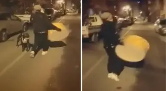 Ramazan davulcusu, elinde tokmak davul çalarken sırtından vuruldu