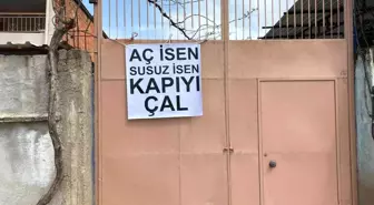 Bu kapıya gelen ne aç kalıyor ne de susuz